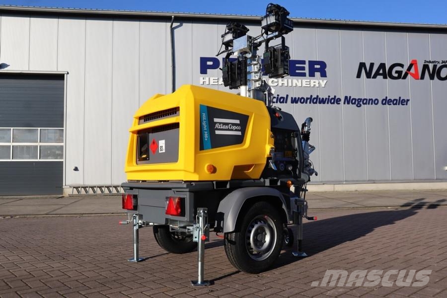 Atlas Copco Hilight H6+ Valid inspection, Max Boom Height 8m, أبراج خفيفة