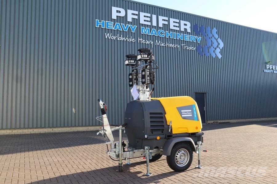 Atlas Copco Hilight H6+ Valid inspection, Max Boom Height 8m, أبراج خفيفة