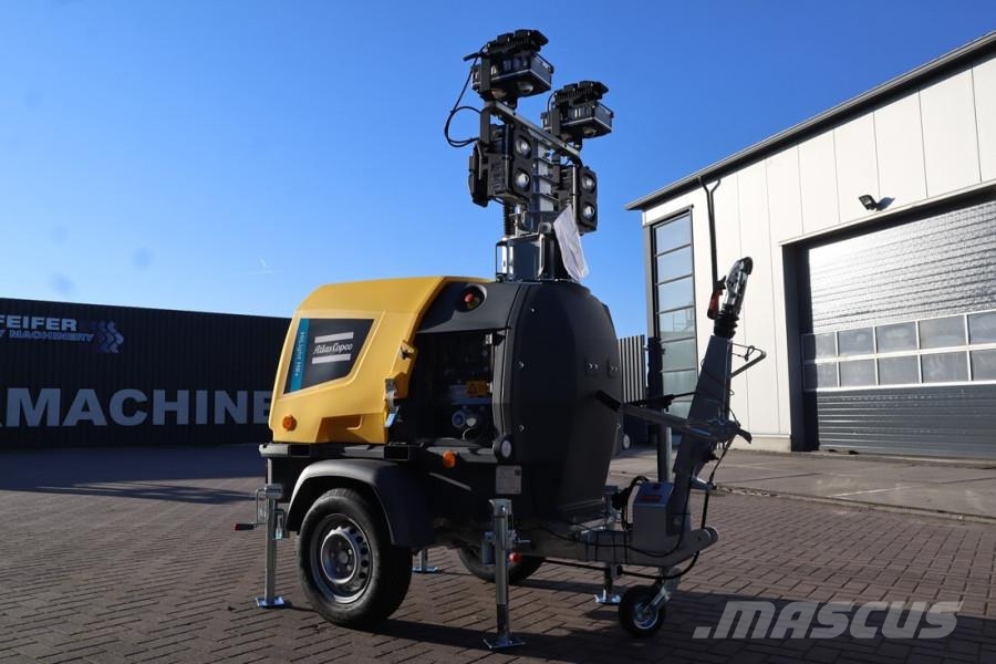 Atlas Copco Hilight H6+ Valid inspection, Max Boom Height 8m, أبراج خفيفة