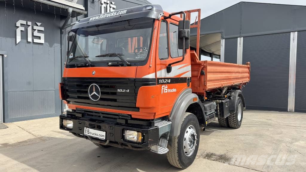 Mercedes-Benz SK 1824 AK 4x4 meiller tipper - TOP Camiones bañeras basculantes o volquetes