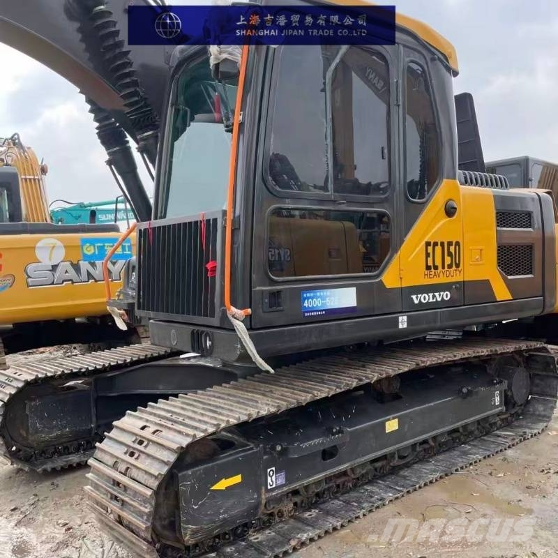 Volvo EC 150 中型油圧ショベル 7ｔ-12ｔ（ユンボ・パワーショベル・バックホー）