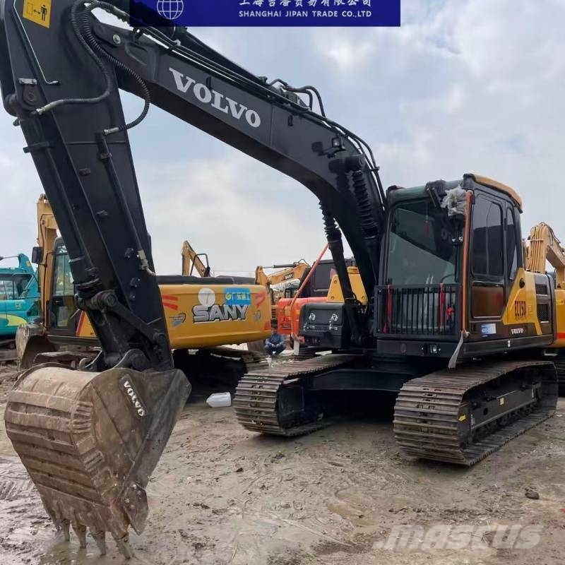 Volvo EC 150 中型油圧ショベル 7ｔ-12ｔ（ユンボ・パワーショベル・バックホー）