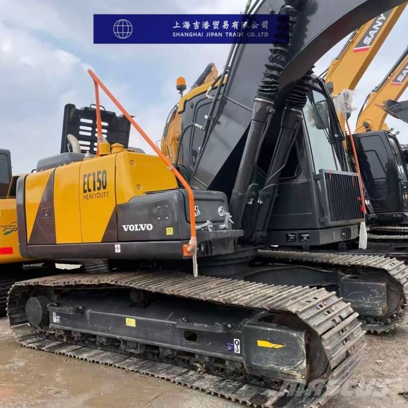 Volvo EC 150 中型油圧ショベル 7ｔ-12ｔ（ユンボ・パワーショベル・バックホー）