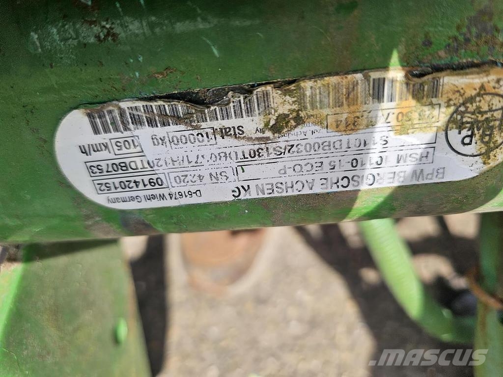 BPW HSM10110-015 ECO-P TRAILERAXLE. Ejes