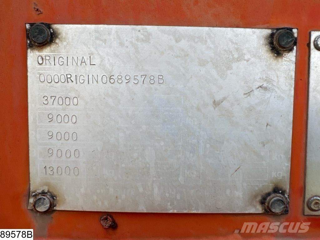 Asca Container ADR, 20 ft 30 ft Containerauflieger