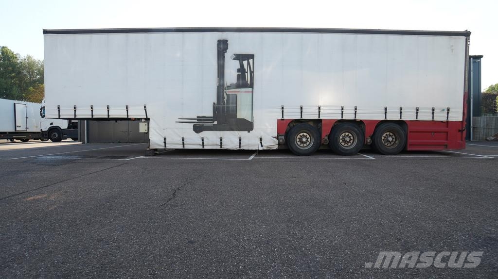 Burg BPO12-27 FORKLIFT TRANSPORT LOW LOADER Tieflader-Auflieger