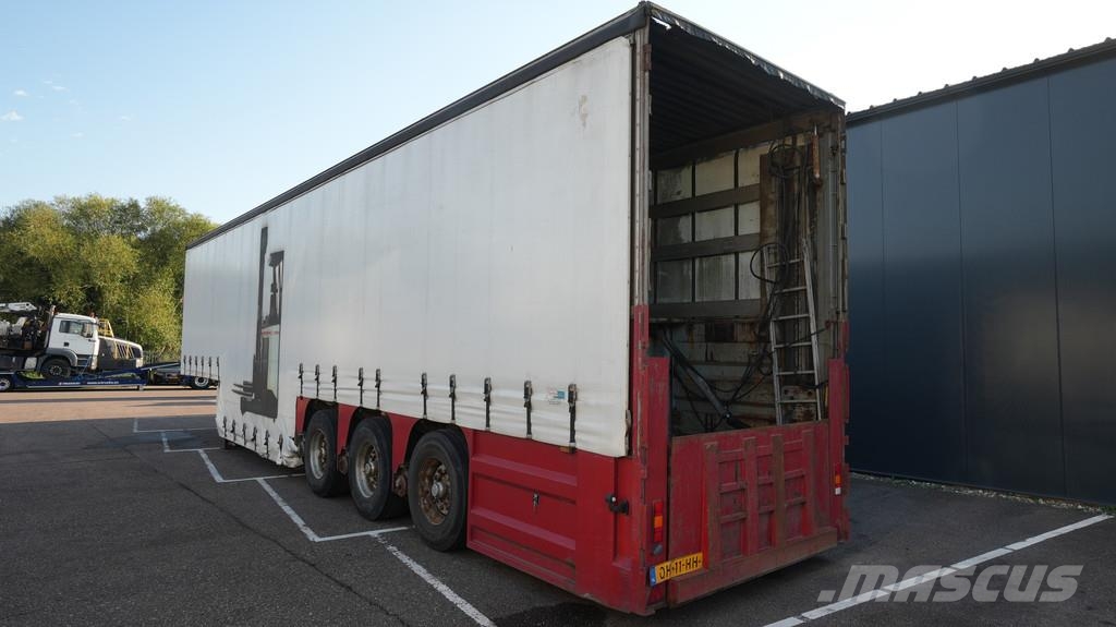 Burg BPO12-27 FORKLIFT TRANSPORT LOW LOADER Tieflader-Auflieger