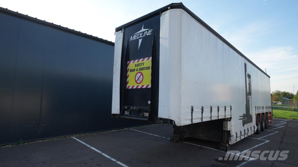 Burg BPO12-27 FORKLIFT TRANSPORT LOW LOADER Tieflader-Auflieger