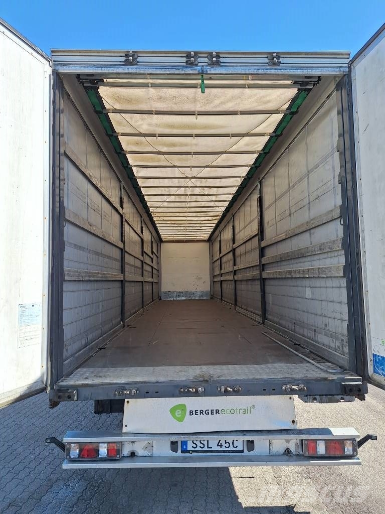 Berger CURTAIN COIL WITH LIFTING ROOF Semirremolques de caja de lona