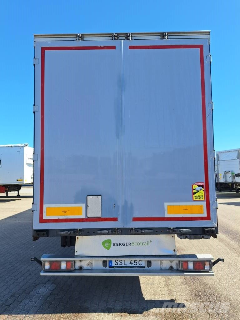 Berger CURTAIN COIL WITH LIFTING ROOF Semirremolques de caja de lona