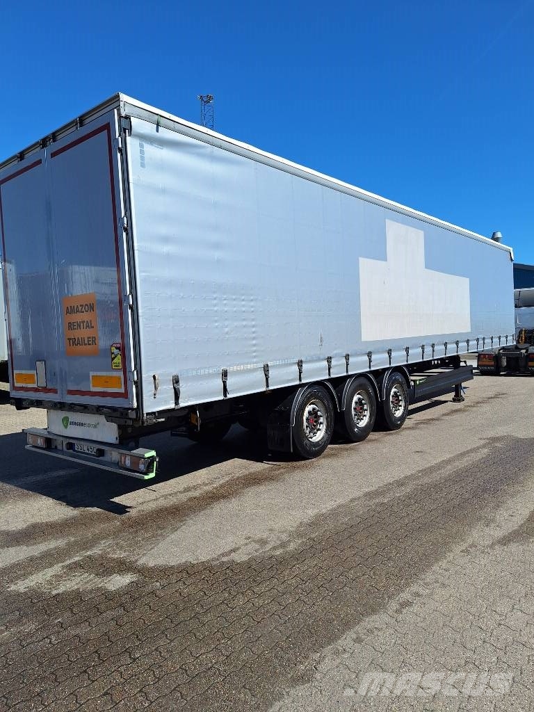 Berger CURTAIN COIL WITH LIFTING ROOF Semirremolques de caja de lona