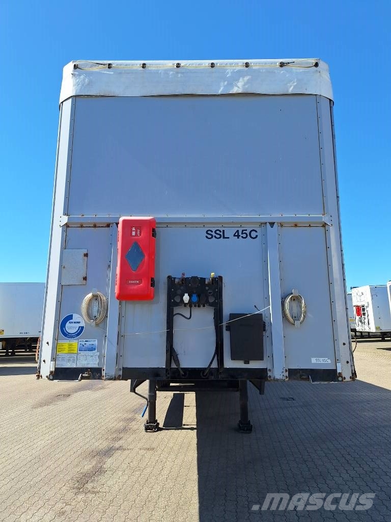 Berger CURTAIN COIL WITH LIFTING ROOF Semirremolques de caja de lona