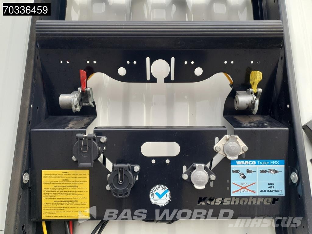 Kässbohrer XS 3 axles Laadklep APK 03/27 2xLiftas Furgoonpoolhaagised