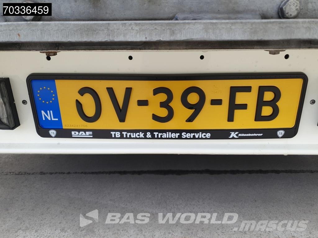Kässbohrer XS 3 axles Laadklep APK 03/27 2xLiftas Furgoonpoolhaagised