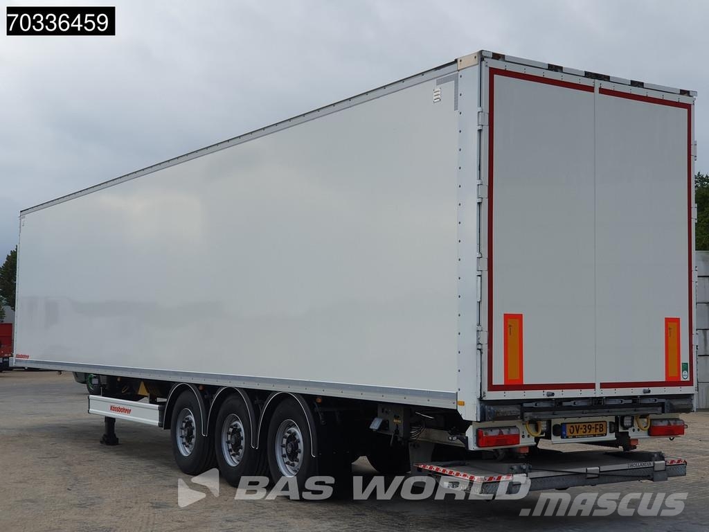 Kässbohrer XS 3 axles Laadklep APK 03/27 2xLiftas Furgoonpoolhaagised