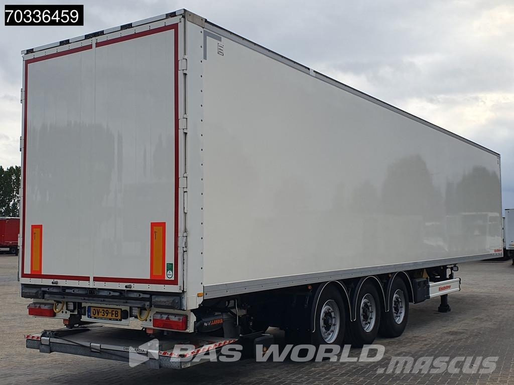 Kässbohrer XS 3 axles Laadklep APK 03/27 2xLiftas Furgoonpoolhaagised