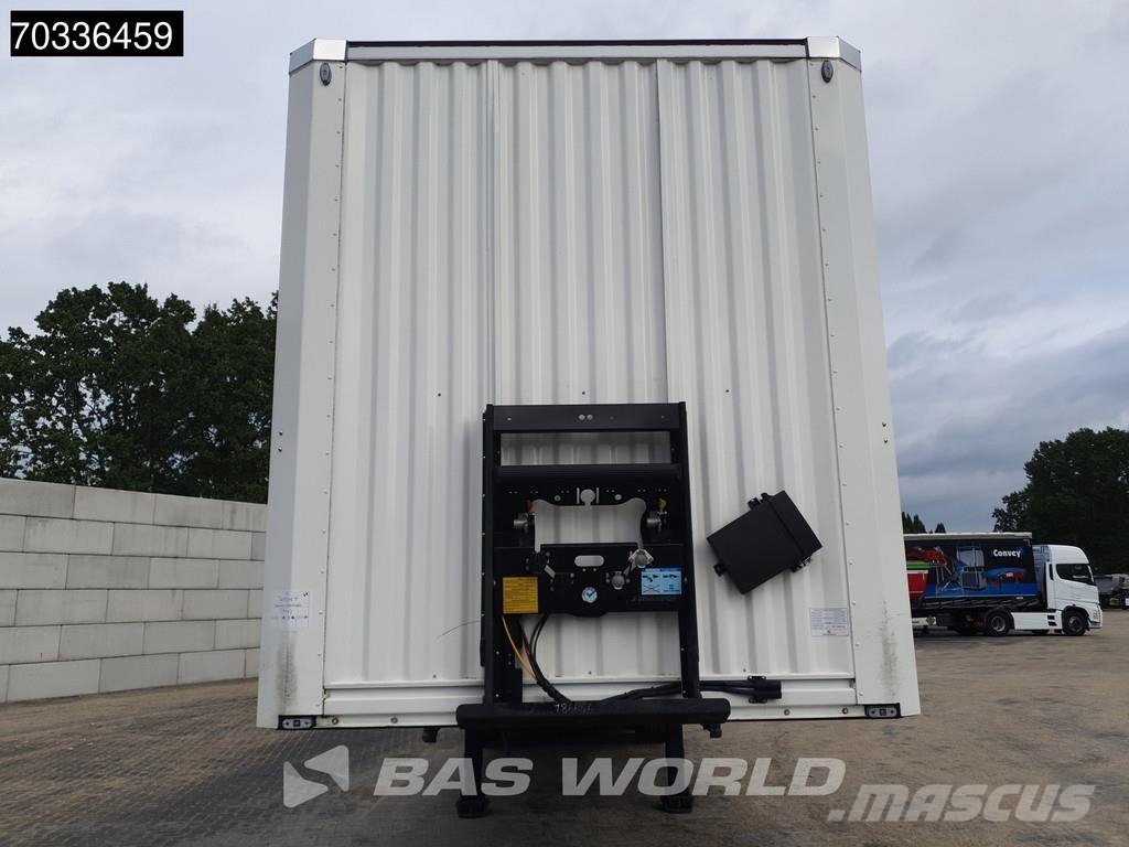 Kässbohrer XS 3 axles Laadklep APK 03/27 2xLiftas Furgoonpoolhaagised