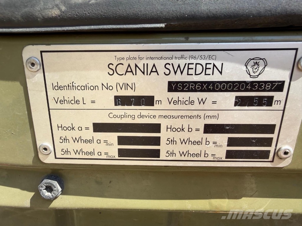 Scania R 560 Тягачі