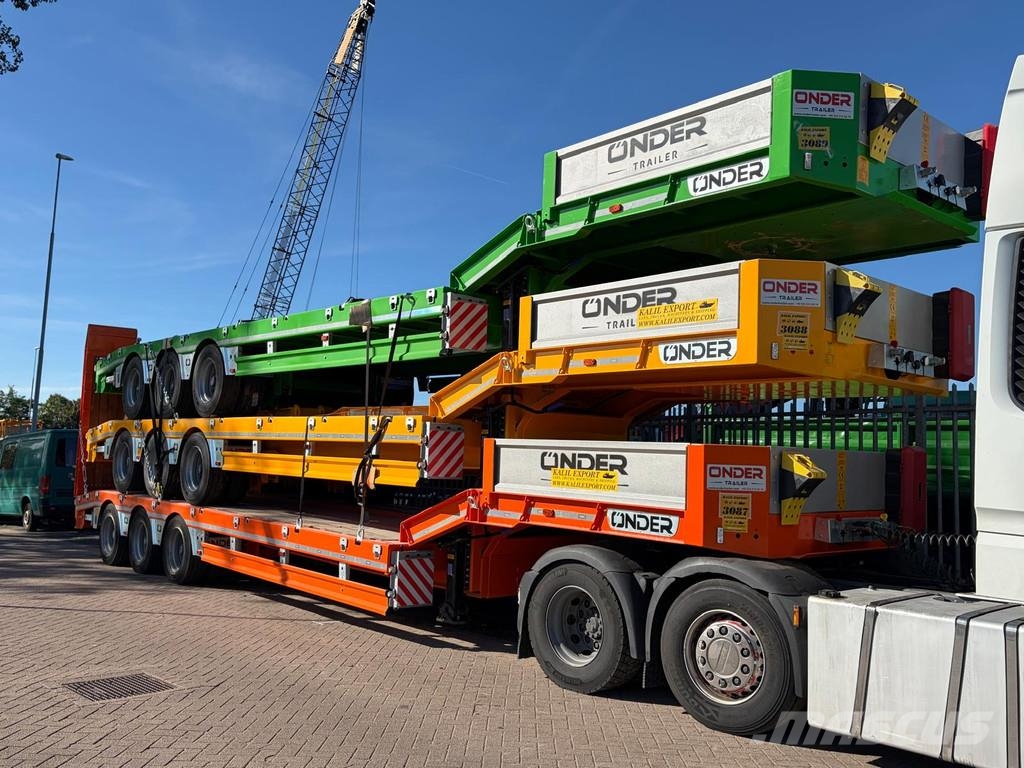 ONDER Low Bed 3 Axle Full Spring 60 Ton Loading ! Zemie treileri