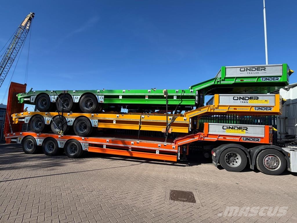 ONDER Low Bed 3 Axle Full Spring 60 Ton Loading ! Zemie treileri