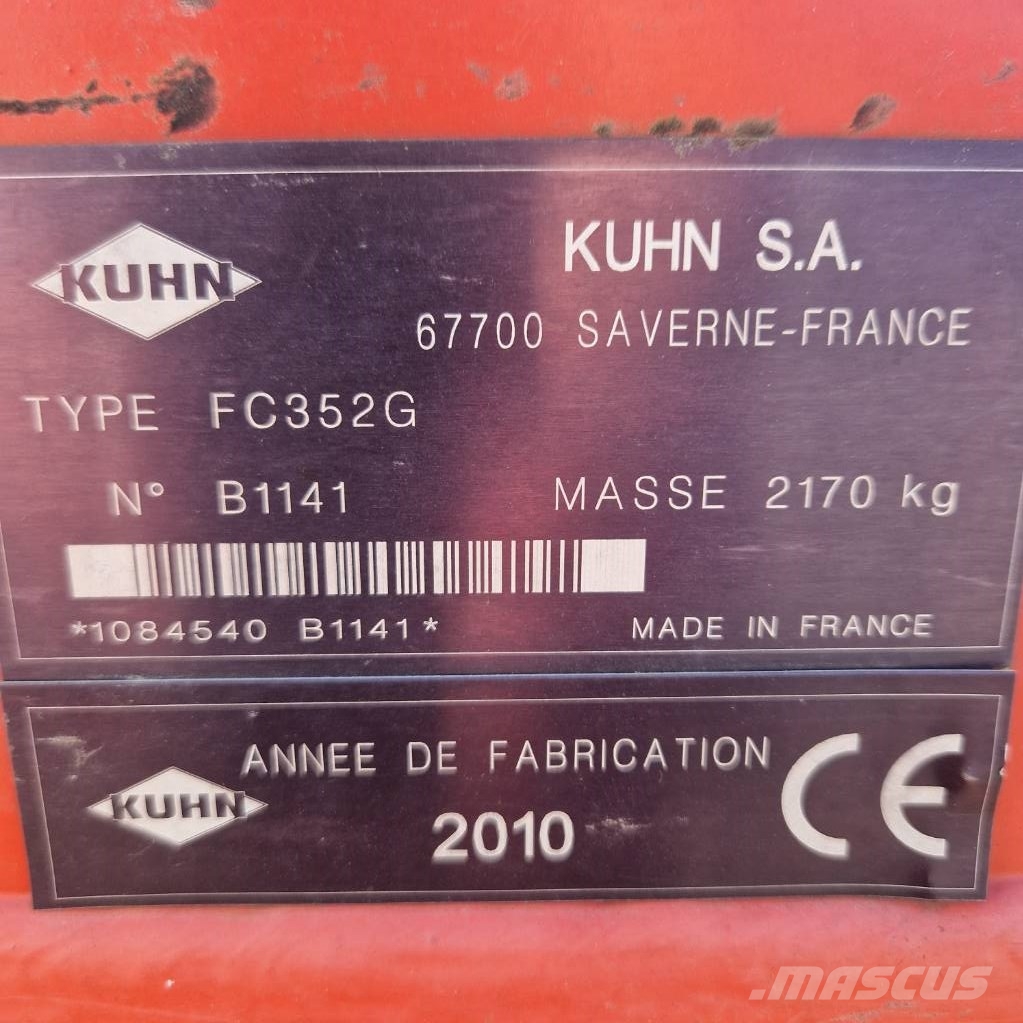 Kuhn FC 352 G Uređaji za kosačice