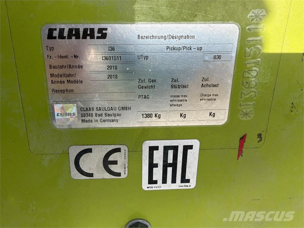 CLAAS PU 300 Profi Sonstige Landmaschinen