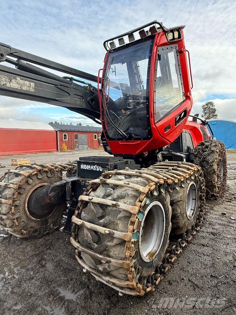 Komatsu 901 Harvesterid