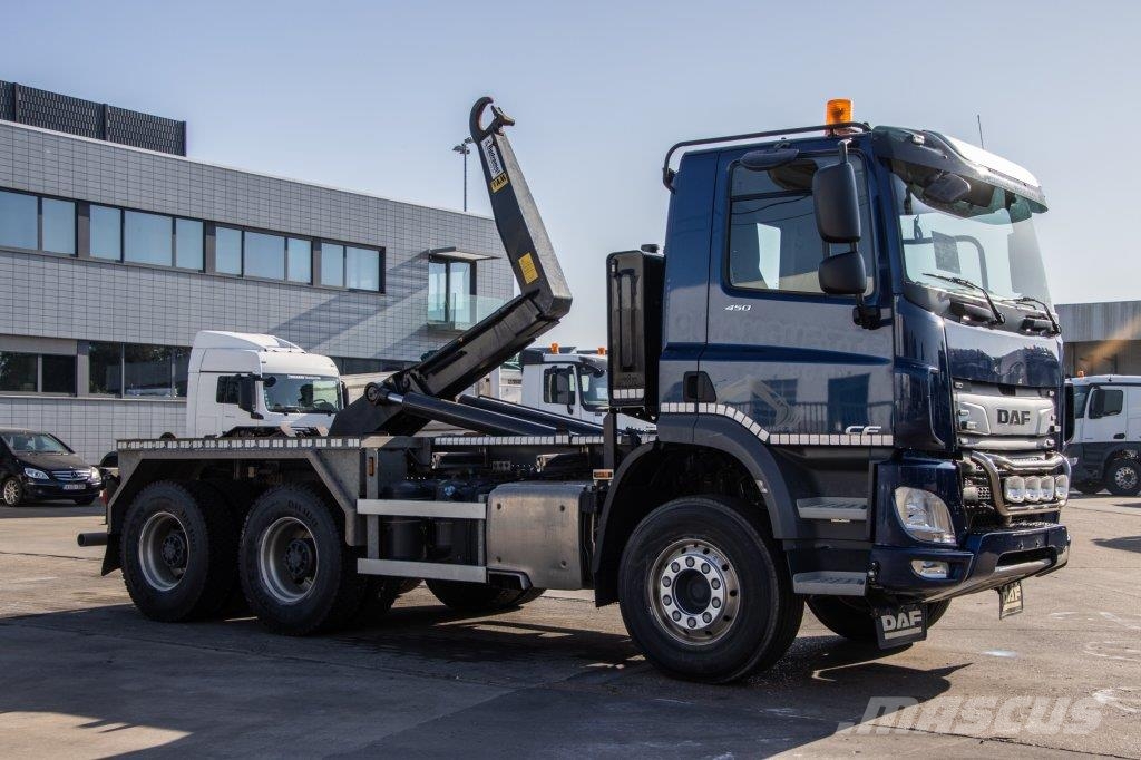 DAF CF 450+E6+INTARDER Φορτηγά ανατροπή με γάντζο
