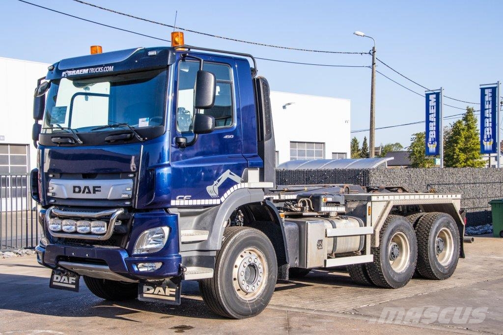 DAF CF 450+E6+INTARDER Φορτηγά ανατροπή με γάντζο