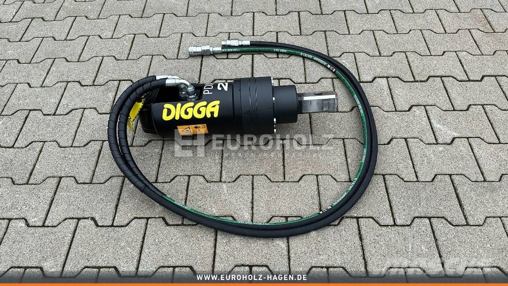  [Digga] Digga PDX2 Erdbohrer Motor mit Schläuchen Τρυπάνια