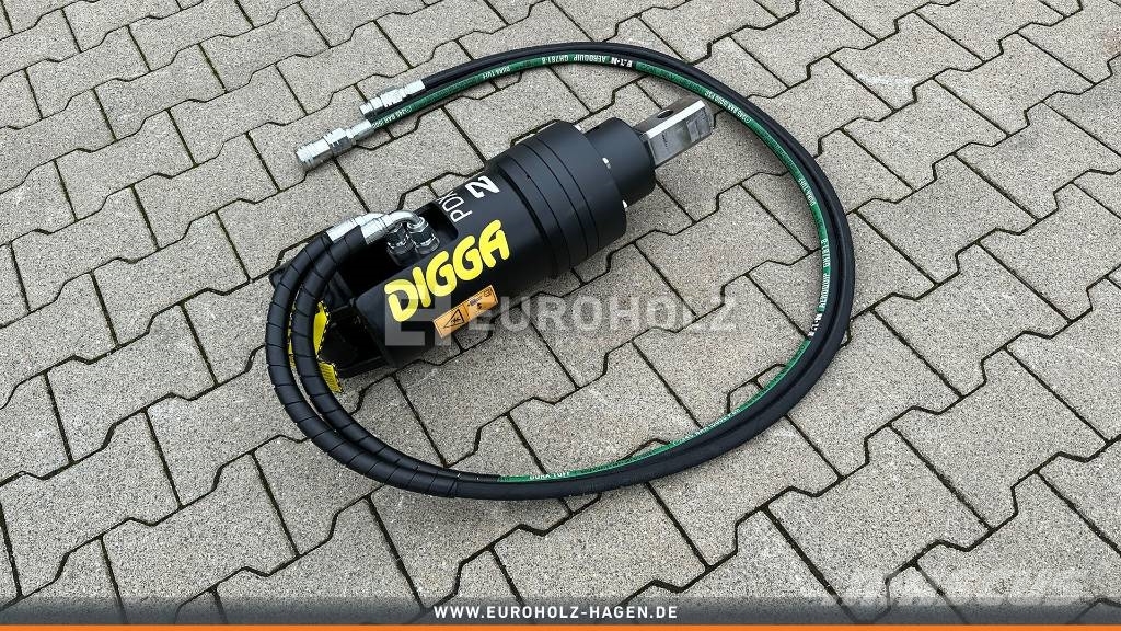  [Digga] Digga PDX2 Erdbohrer Motor mit Schläuchen Τρυπάνια