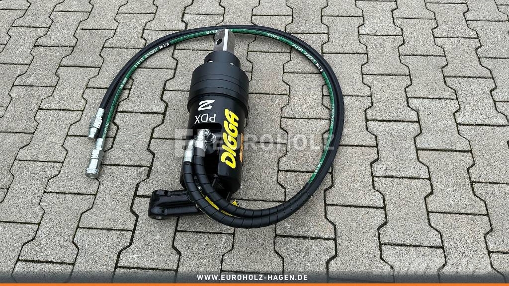  [Digga] Digga PDX2 Erdbohrer Motor mit Schläuchen Τρυπάνια