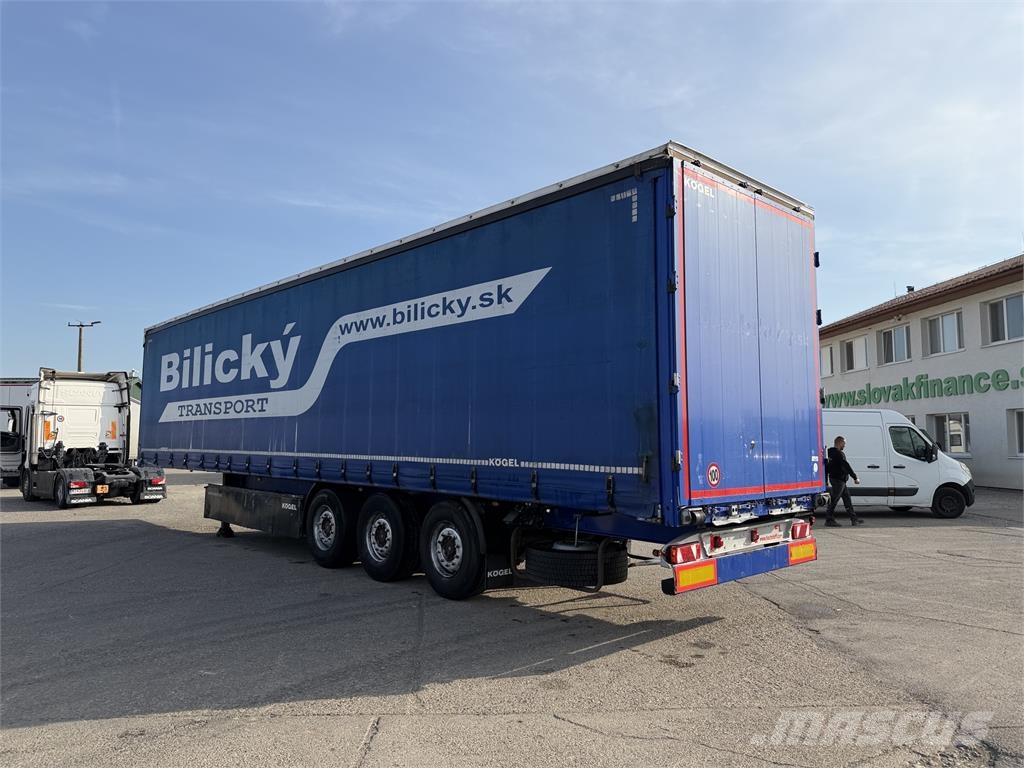 Kögel SN 24 VIN 205 Plachtové návěsy