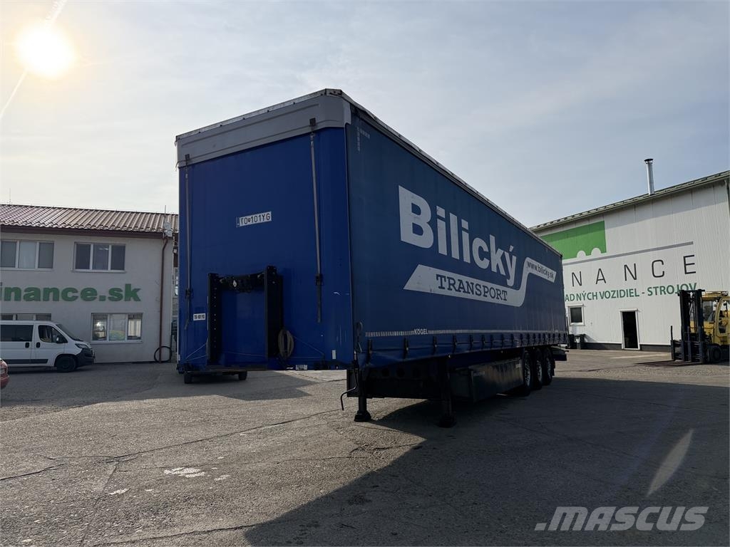 Kögel SN 24 VIN 205 Plachtové návěsy