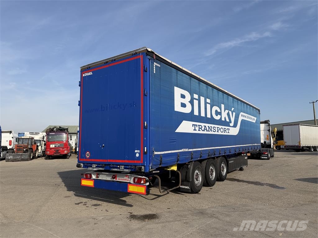 Kögel SN 24 VIN 205 Plachtové návěsy