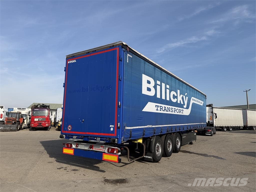 Kögel SN 24 VIN 205 Plachtové návěsy