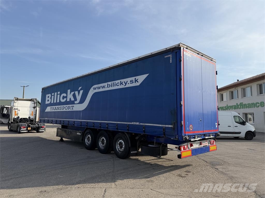 Kögel SN 24 VIN 205 Plachtové návěsy