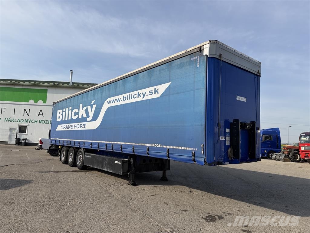 Kögel SN 24 VIN 205 Plachtové návěsy