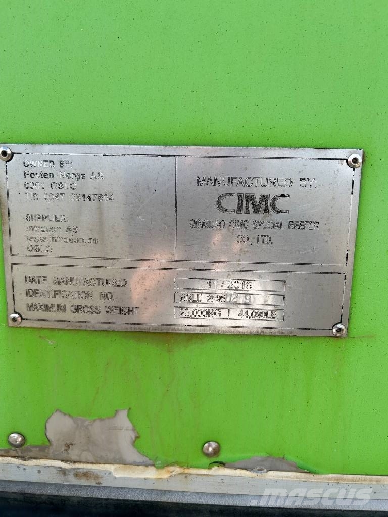 CIMC Qingdao Kontenery chłodnie