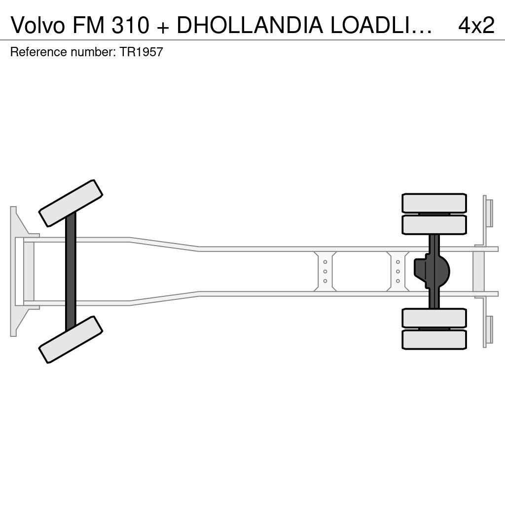 Volvo FM 310 + DHOLLANDIA LOADLIFT 3000 KG + SIDE DOOR + Camiones con caja de remolque