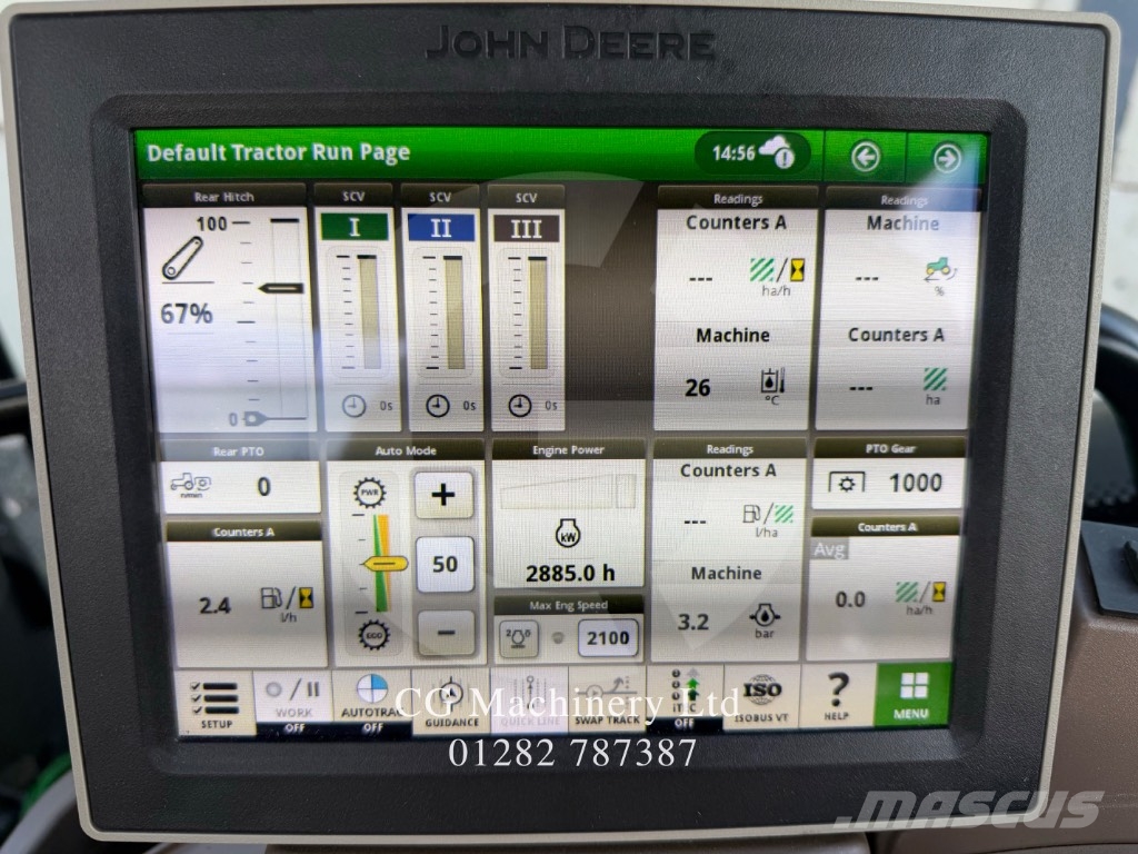 John Deere 6R 120 Tractors