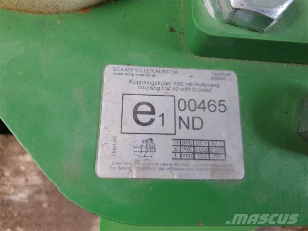 John Deere AUSZIEHBARE K80 / PASSEND AN 6R Outros acessórios de tractores