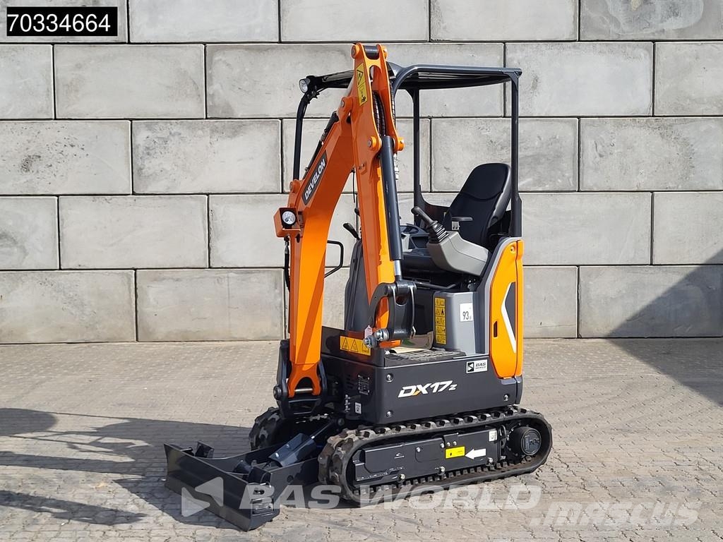 Develon DX17z Mini bagri <7t