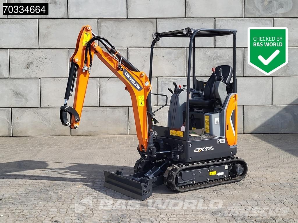 Develon DX17z Mini bagri <7t