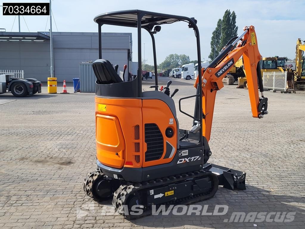 Develon DX17z Mini bagri <7t