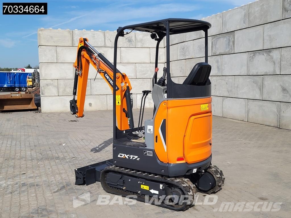 Develon DX17z Mini bagri <7t