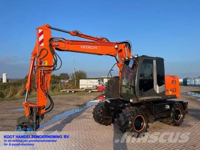 日立建機 ZX 145W-3 (Rototilt) Good Working!, 2014, Nieuwerkerk aan