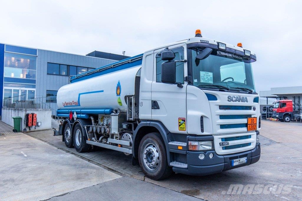 Scania G420+MAGYAR 19.000L+4COMP+INTARDER Camiones cisterna