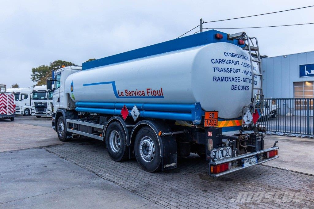 Scania G420+MAGYAR 19.000L+4COMP+INTARDER Camiones cisterna