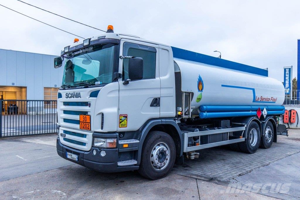 Scania G420+MAGYAR 19.000L+4COMP+INTARDER 運油車